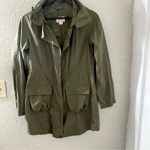 Mossimo Supply Co.‎ Women's Utility Jacket Small Olive Green Vintage